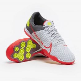 Nike React Gato IC - Xám/Đỏ - Giày đá banh Nike chính hãng