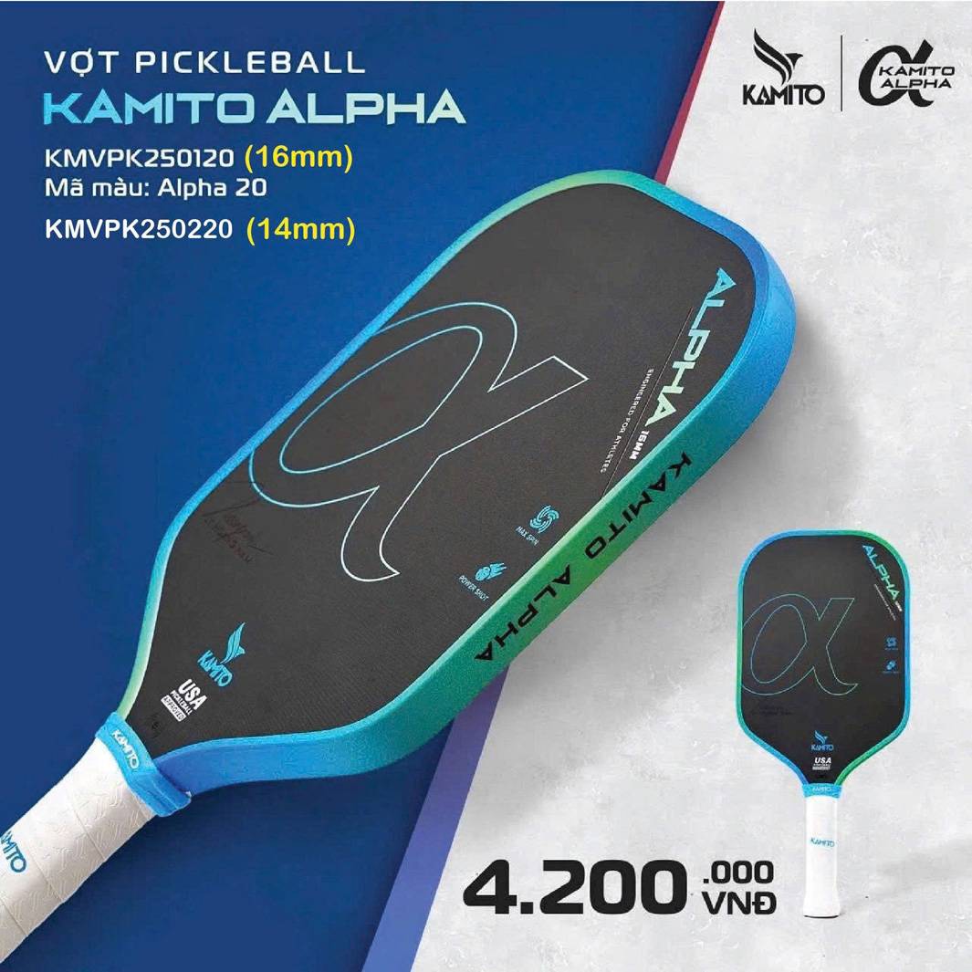 Vợt Pickleball Kamito Chính hãng - Azzurro Sport