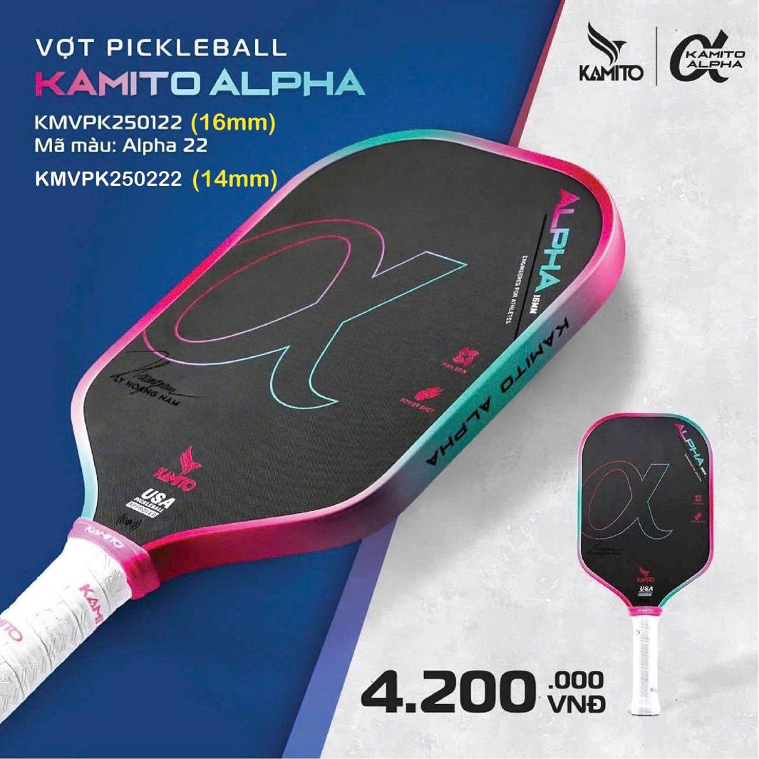 Vợt Pickleball Kamito Chính hãng - Azzurro Sport