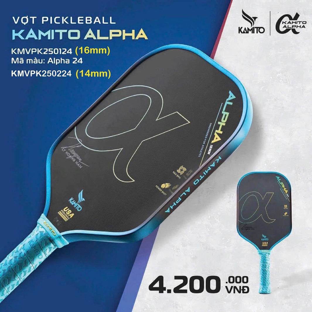 Vợt Pickleball Kamito Chính hãng - Azzurro Sport