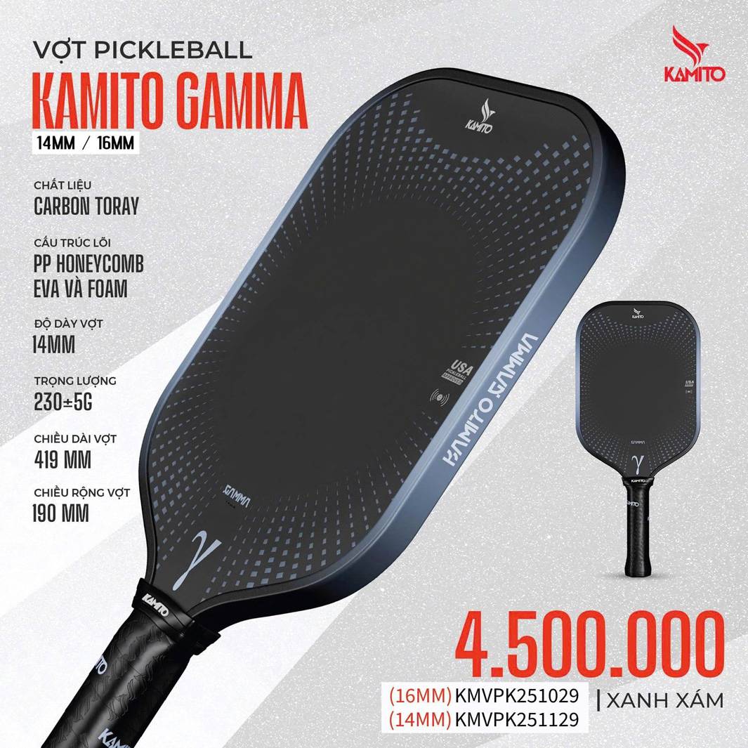 Vợt Pickleball Kamito Chính hãng - Azzurro Sport