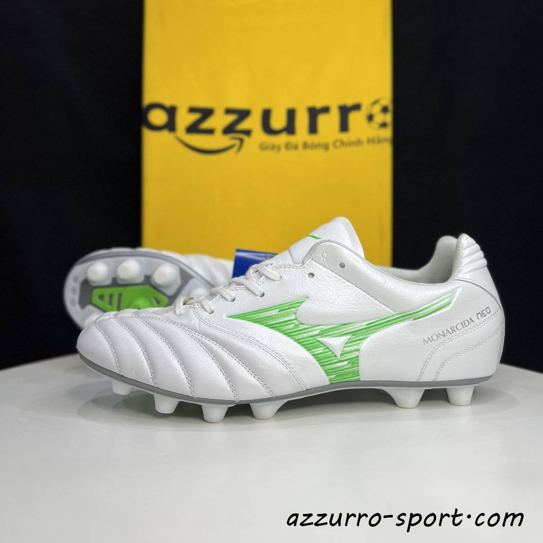 Mizuno Monarcida Neo 3 Wide Elite FG - Giày đá bóng chính hãng - Azzurro