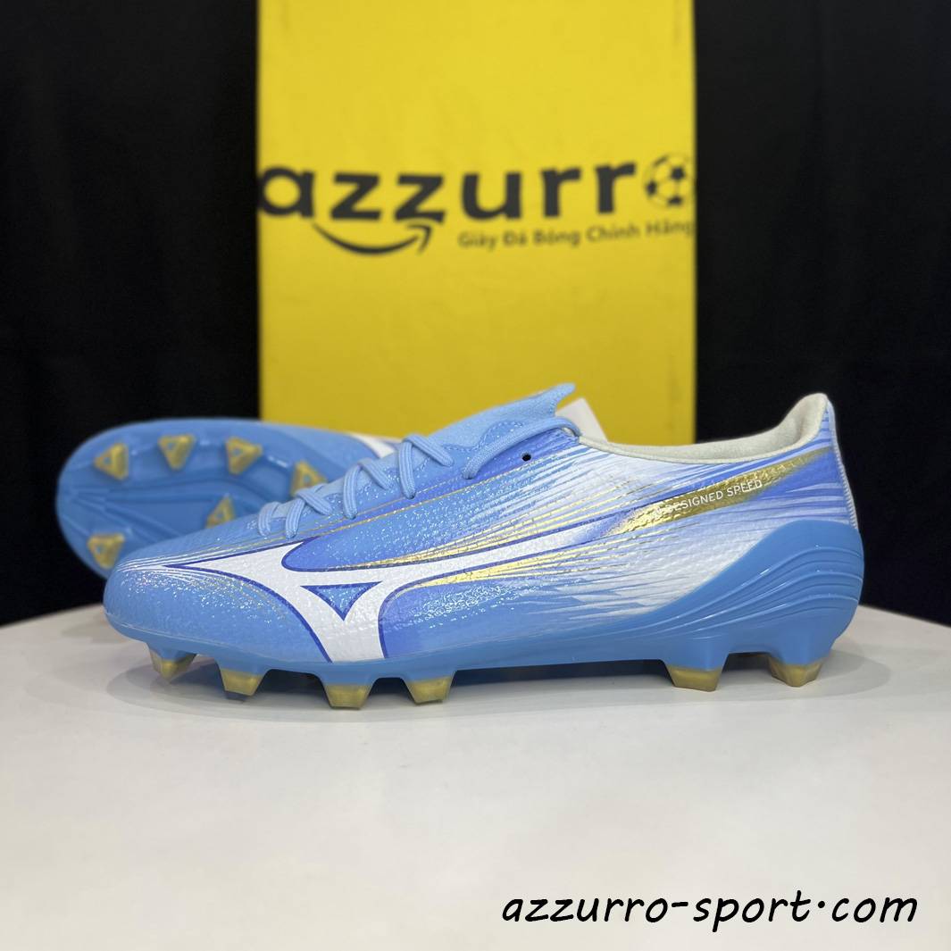 Mizuno Alpha 3 Pro FG - P1GA266425 - 1 Mizuno Alpha α 3 Pro FG - Giày đá bóng Mizuno chính hãng - Azzurro Sport