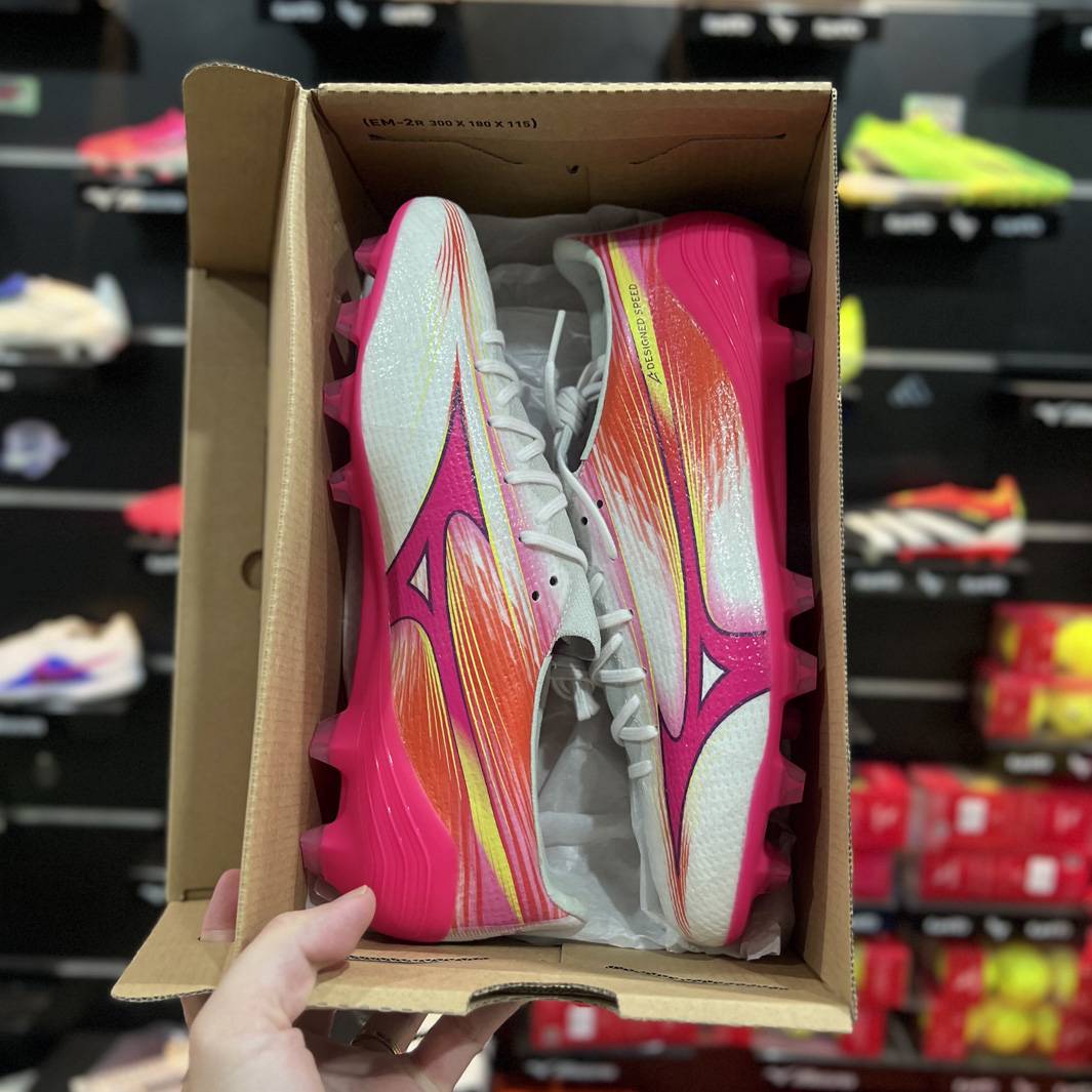 Mizuno Alpha 3 Pro FG - P1GA266464 - 10 Mizuno Alpha α 3 Pro FG - Giày đá bóng Mizuno chính hãng - Azzurro Sport