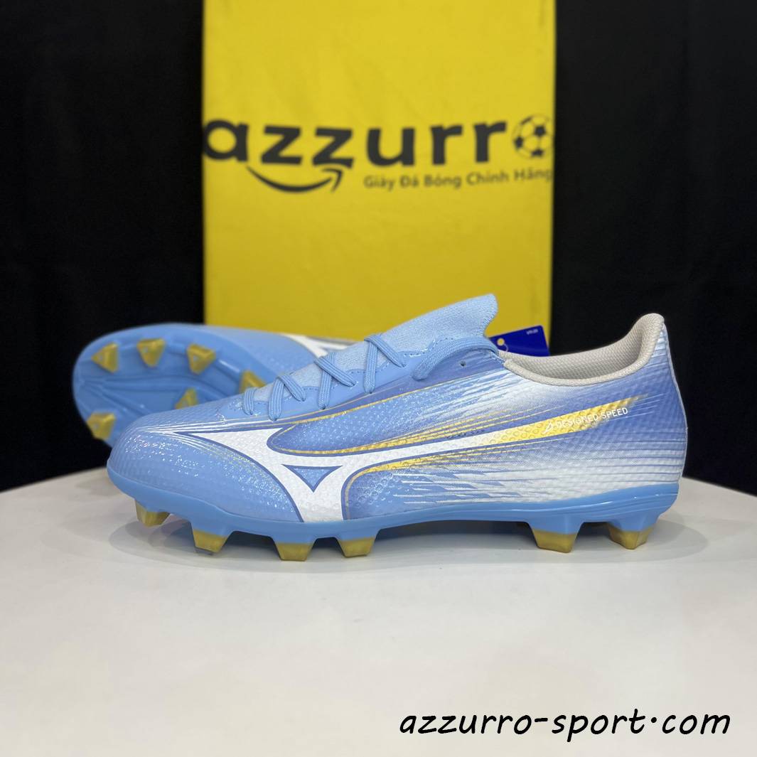 Mizuno Alpha 3 Select FG - P1GA266525 - 1 Mizuno Alpha 3 Select FG - Giày đá bóng Mizuno chính hãng - Azzurro Sport
