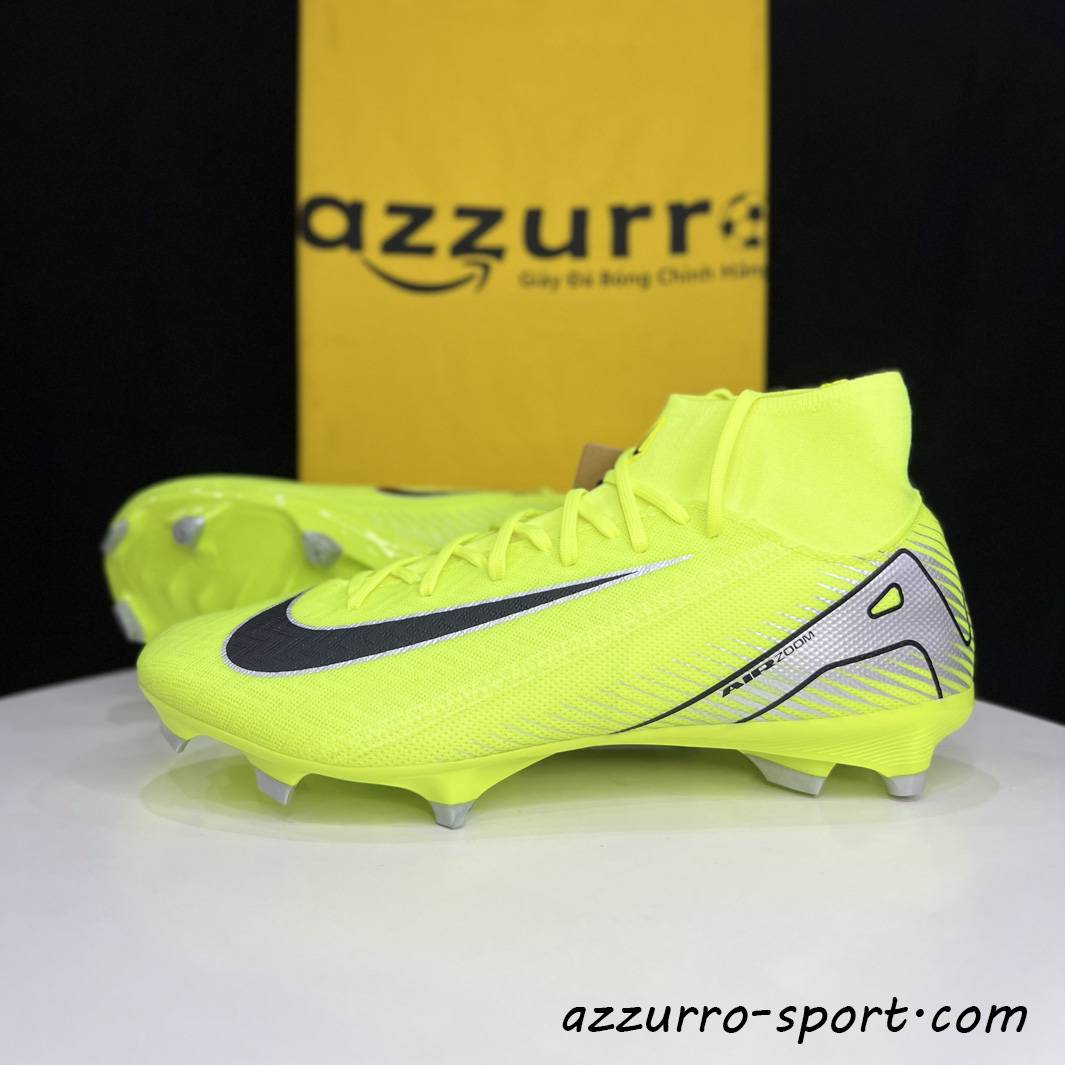 Nike Mercurial Superfly 10 Academy FG - Giày đá bóng sân cỏ tự nhiên Nike chính hãng giá tốt Azzurro